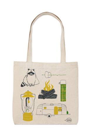 Claudia Pearson Camping Tote Bag