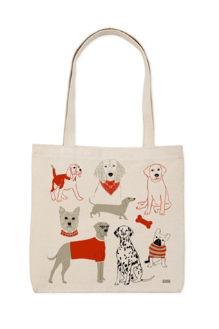 Claudia Pearson Dog Tote Bag at Free People in Tan