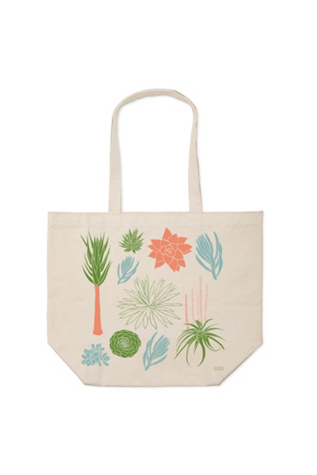 Claudia Pearson Succulent Tote Bag