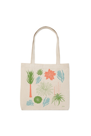Claudia Pearson Succulent Tote Bag at Free People in Tan