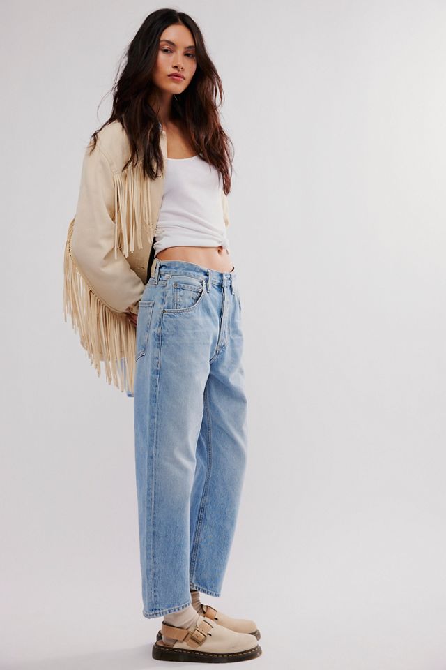Citizens Of Humanity Dahlia Bow Leg Baby Roll Women's Jeans