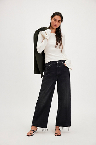 Citizens of Humanity Ayla Raw Hem Crop Jeans Free People