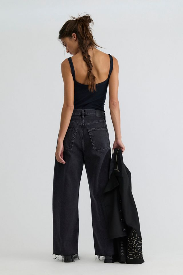 Citizens of Humanity Ayla Raw Hem Crop Jeans #1