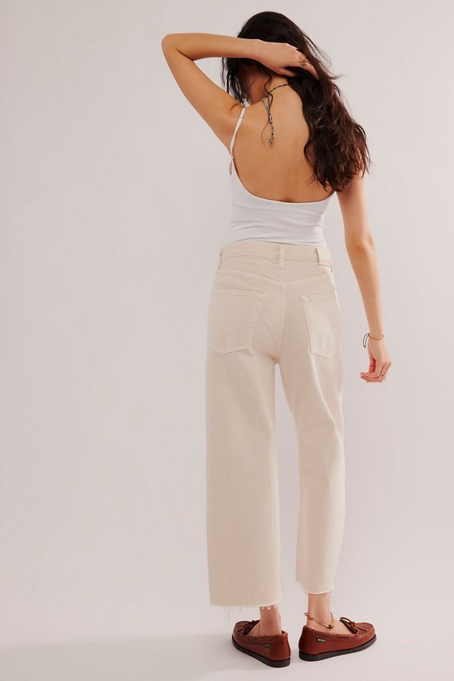 Citizens of Humanity Ayla Raw Hem Crop Jeans #1