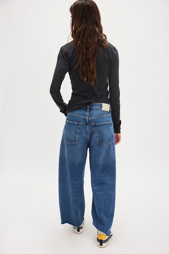 Jeans raccourcis à bords bruts Ayla Citizens of Humanity #1