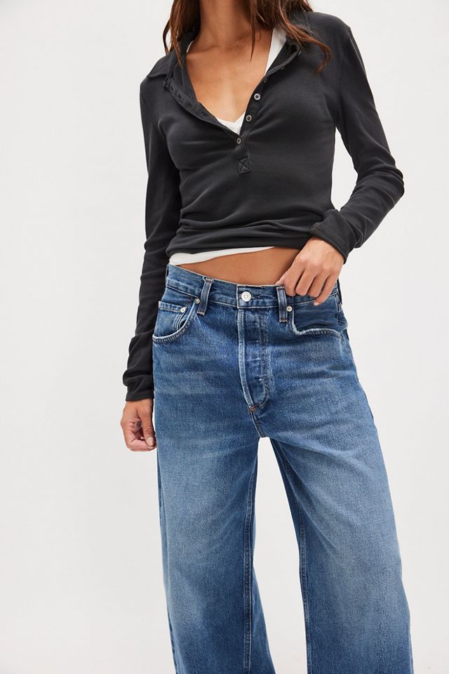 Jeans raccourcis à bords bruts Ayla Citizens of Humanity #3