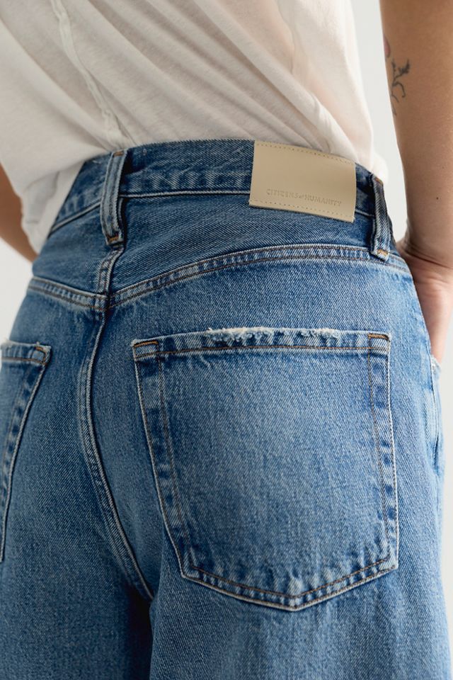 Jeans raccourcis à bords bruts Ayla Citizens of Humanity #3