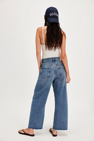 Citizens of Humanity Ayla Raw Hem Crop Jeans at Free People in Doheny, Size: 27