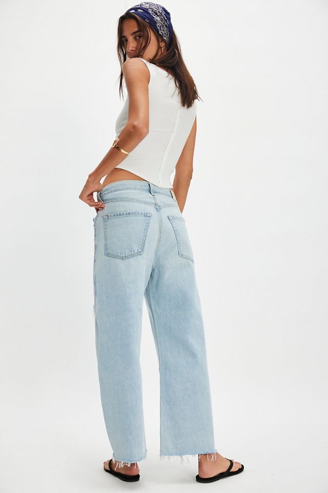 Citizens of Humanity Ayla Raw Hem Crop Jeans #1