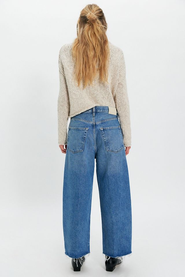 Citizens of Humanity Ayla Raw Hem Crop Jeans #1