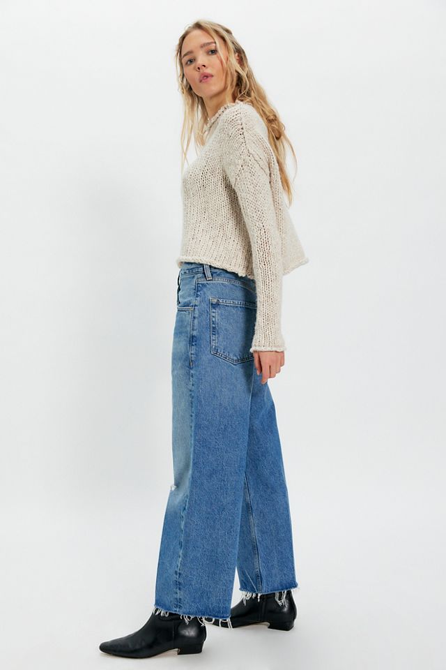 Citizens of Humanity Ayla Raw Hem Crop Jeans #2