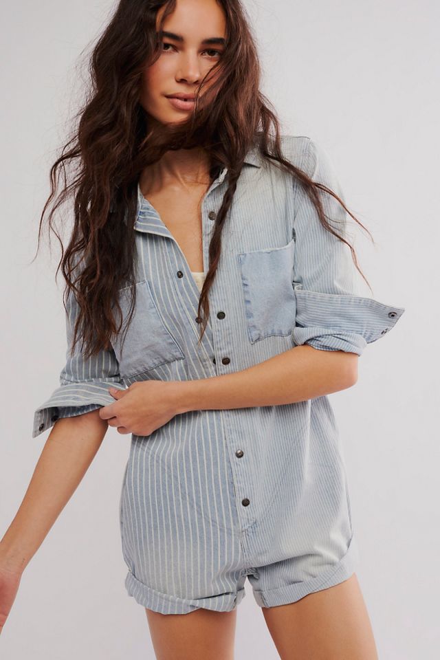 Combishort à rayures Prophecy OneTeaspoon #2