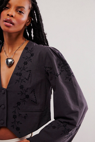 Veste camionneur en laine Sherpa à motifs | Free People FR