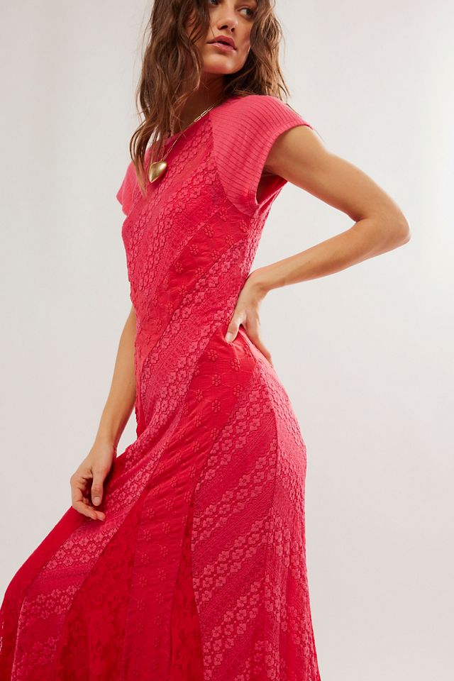 Free people lace outlet maxi dress