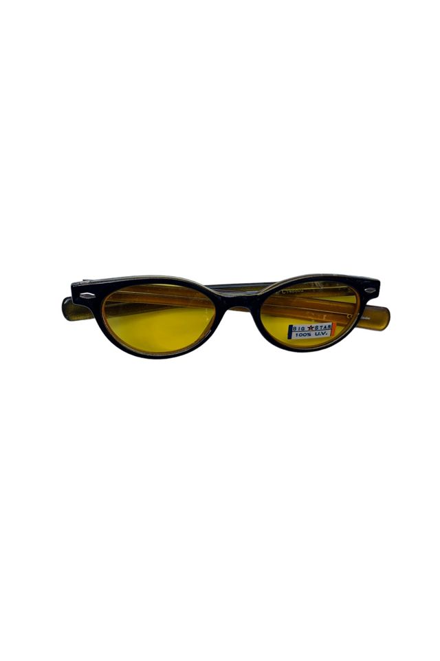 Yellow tinted cheap sunglasses for sale