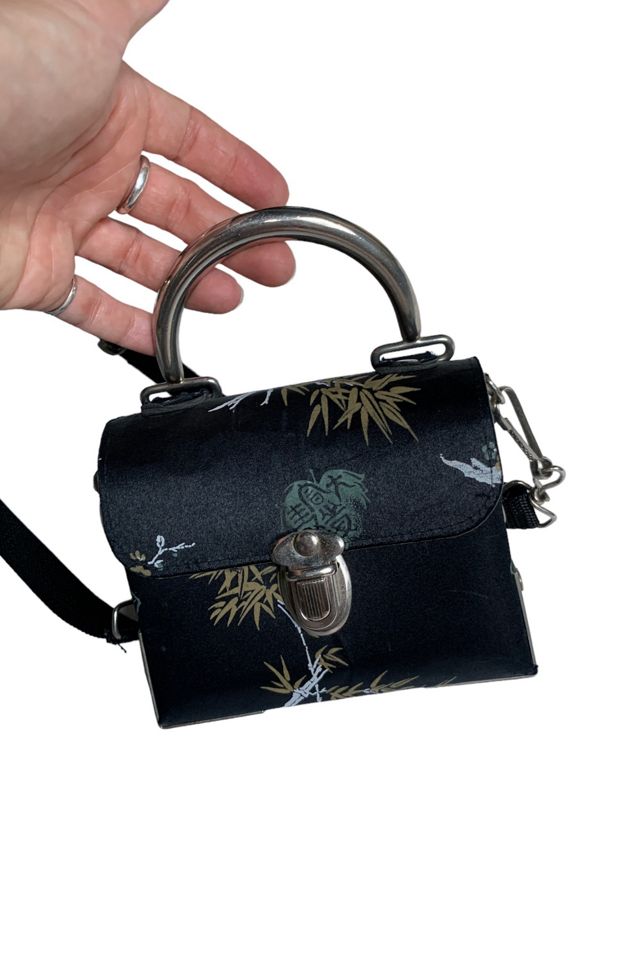 Vintage 1990s Top Handle Box Bag Selected by SharpLilTeeth #1