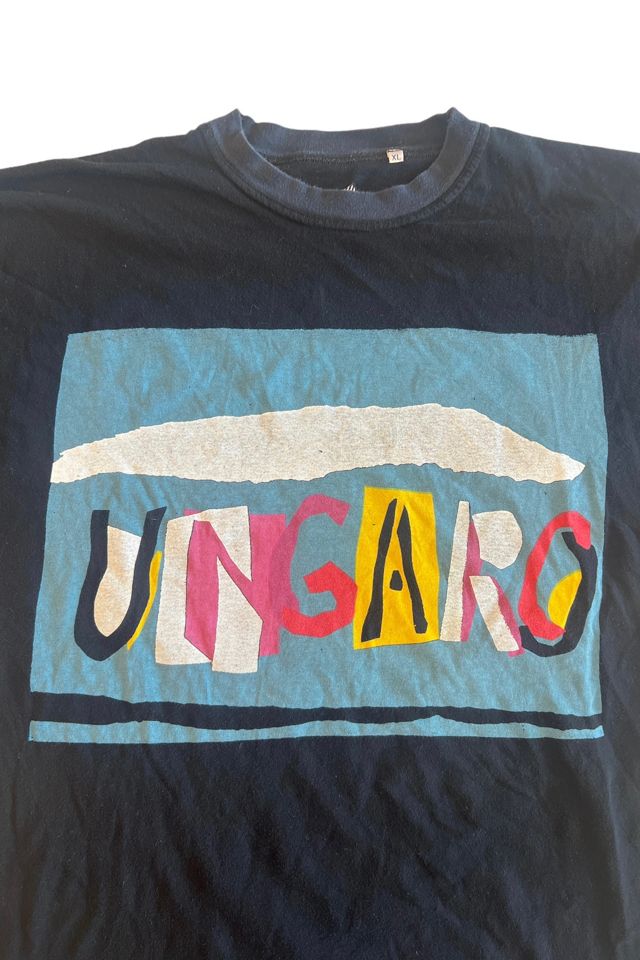 Vintage 1990s Ungaro Spell Out T-Shirt Selected by Personal Choice