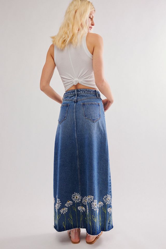 Driftwood Skipper Maxi Skirt Free People