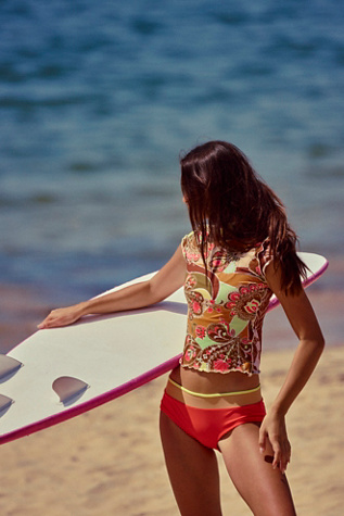 Seea Leo Surf Top at Free People in Orange, Size: M