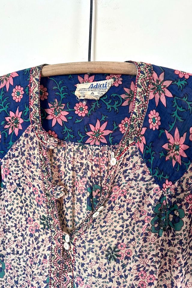 1970s Adini Cotton Dress Selected by Grievous Angel Vintage #3