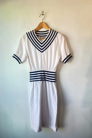 Vintage Courreges Tennis Dress Selected by The Curatorial Dept.