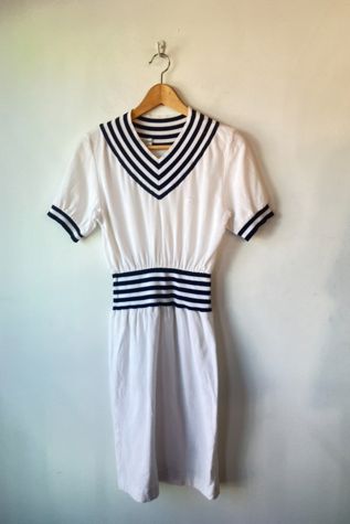Vintage Courreges Tennis Dress Selected by The Curatorial Dept.