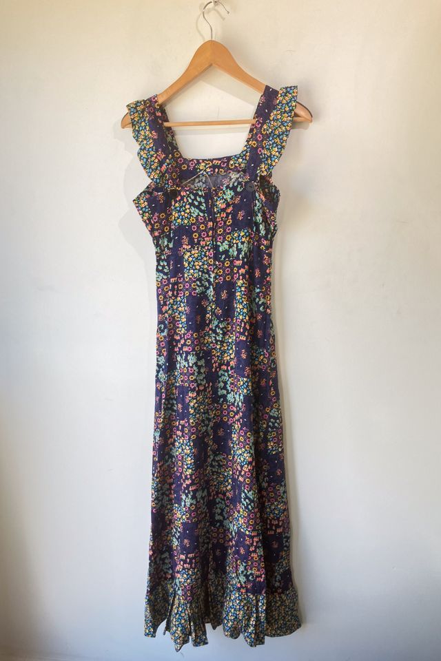 Vintage Floral Prairie Dress Selected by The Curatorial Dept. #1