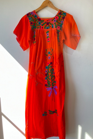 Vintage Embroidered Dress