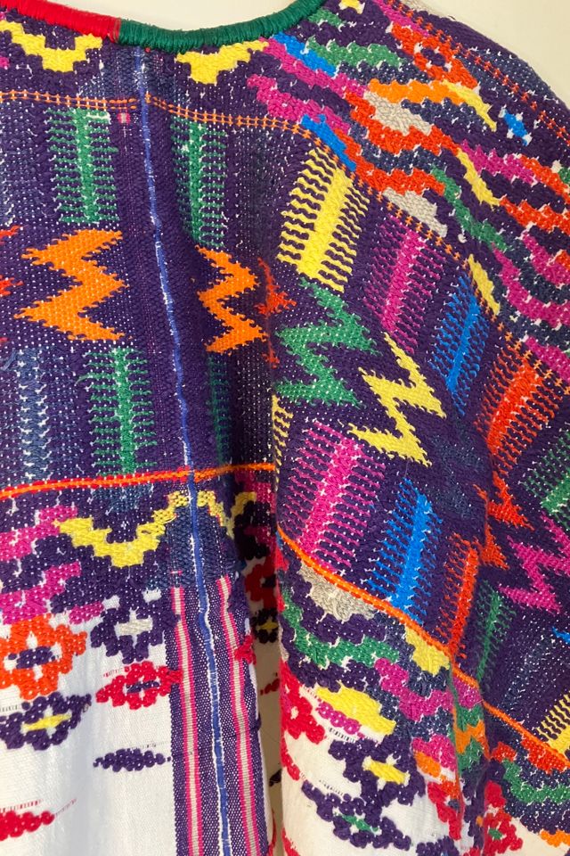 Vintage Woven Rainbow Poncho Selected by The Curatorial Dept. #2