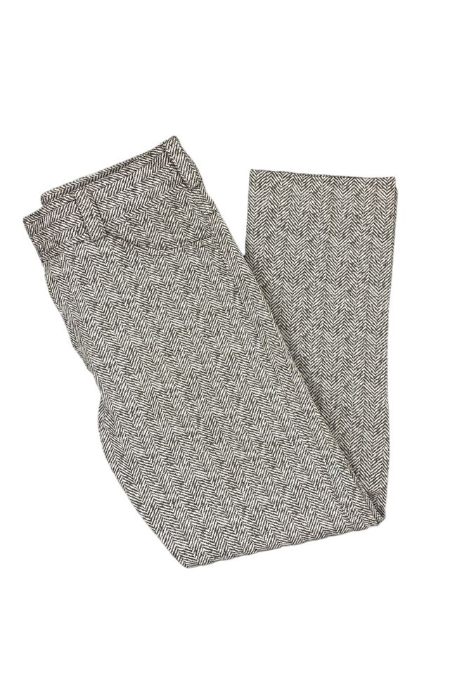 Vintage Brown Zig-Zag Print Ski Pants Selected By Ankh By Racquel Vintage #1