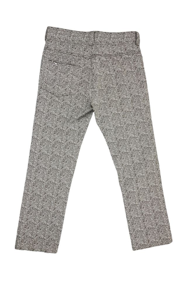 Vintage Brown Zig-Zag Print Ski Pants Selected By Ankh By Racquel Vintage #3