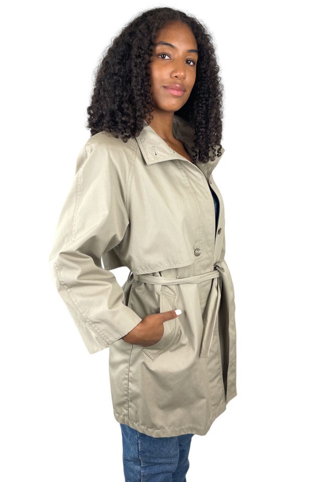 London fog all weather hooded outlet trench