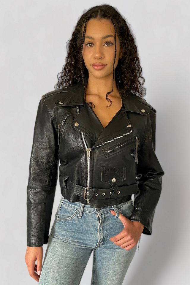 Vintage Black Motorcycle Jacket Selected By Ankh By Racquel Vintage ...