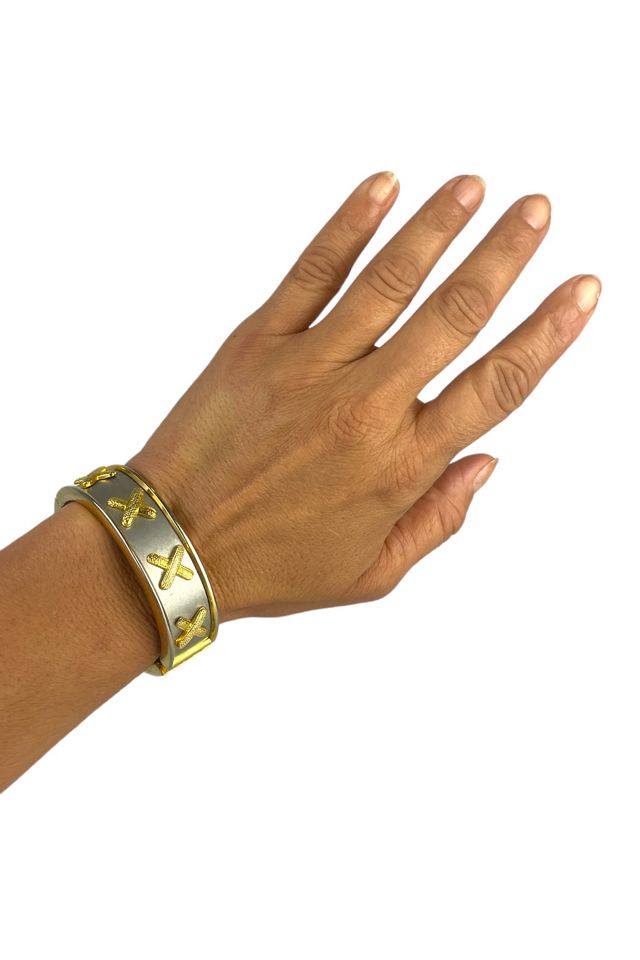 Vintage Gold And Gray Bracelet Selected By Ankh By Racquel Vintage #1