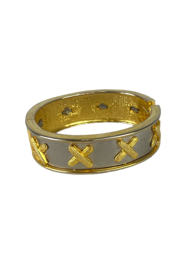 Vintage Gold And Gray Bracelet Selected By Ankh By Racquel Vintage #2