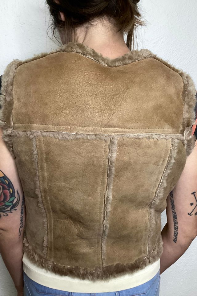 1970s Shearling Vest Selected by Cherry #1