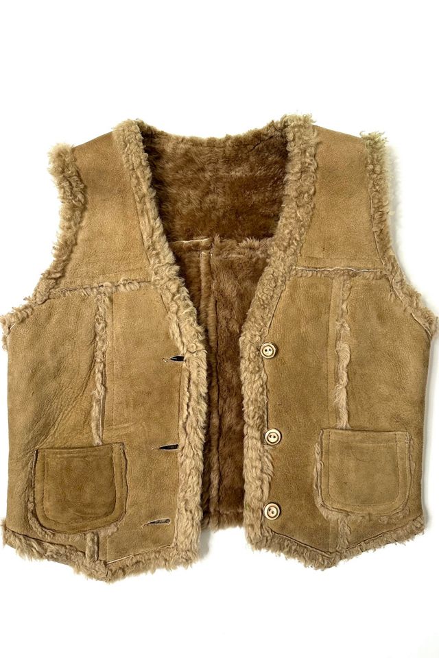 1970s Shearling Vest Selected by Cherry #2