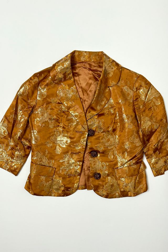 1960s Gold Brocade Bolero Selected by Cherry #2