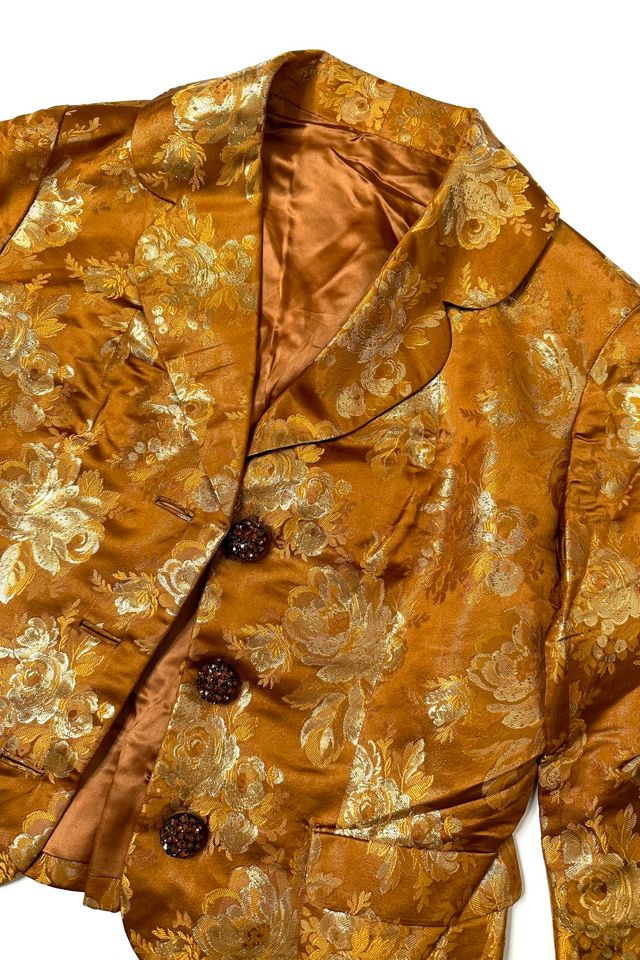 1960s Gold Brocade Bolero Selected by Cherry #3