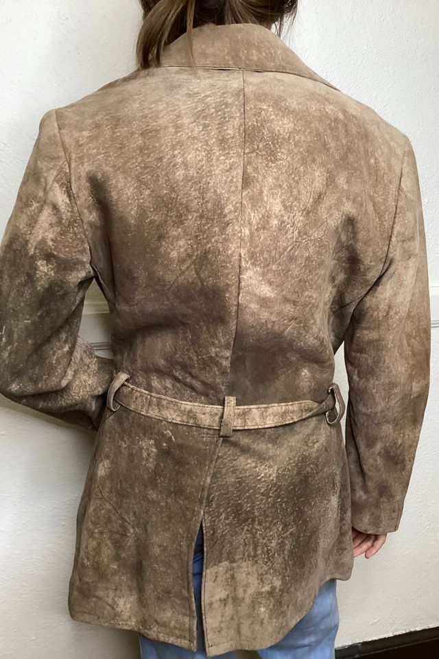 1970s Suede Jacket with Self Belt Selected by Cherry #1