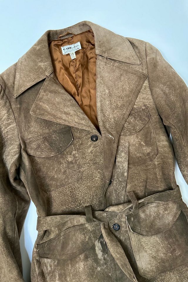 1970s Suede Jacket with Self Belt Selected by Cherry #2