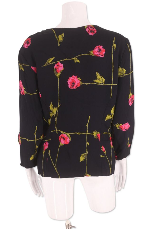 1990s Betsey Johnson Rose Print Jacket Selected By Ritual Vintage #2