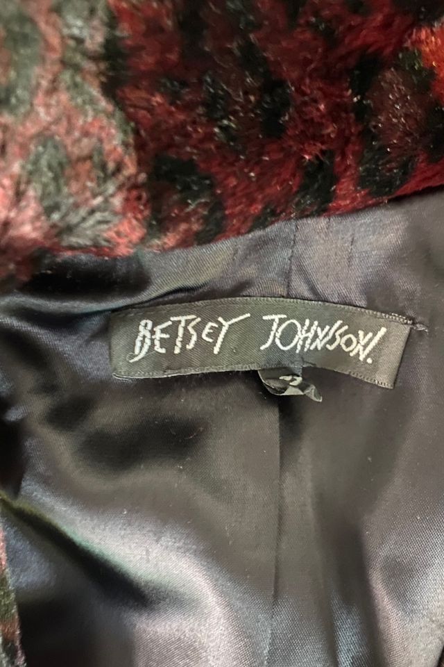 1990s Betsey Johnson Plush Leopard Jacket Selected By Ritual Vintage #3