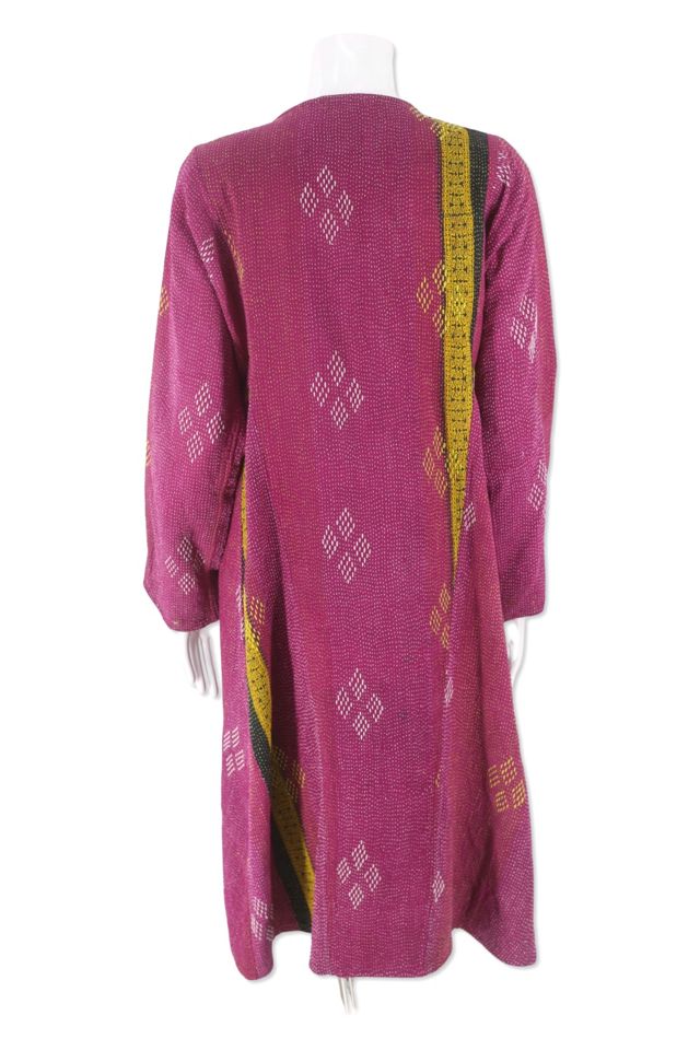 Vintage Handmade Kantha Duster Coat Selected By Ritual Vintage #2