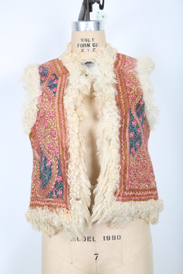 Embroidered vest outlet