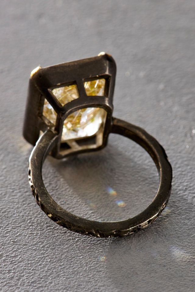 Robindira Unsworth Rutilated Quartz Ring #2