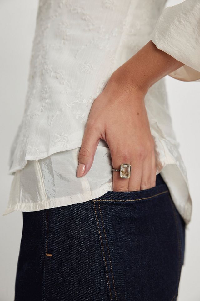 Robindira Unsworth Rutilated Quartz Ring #3