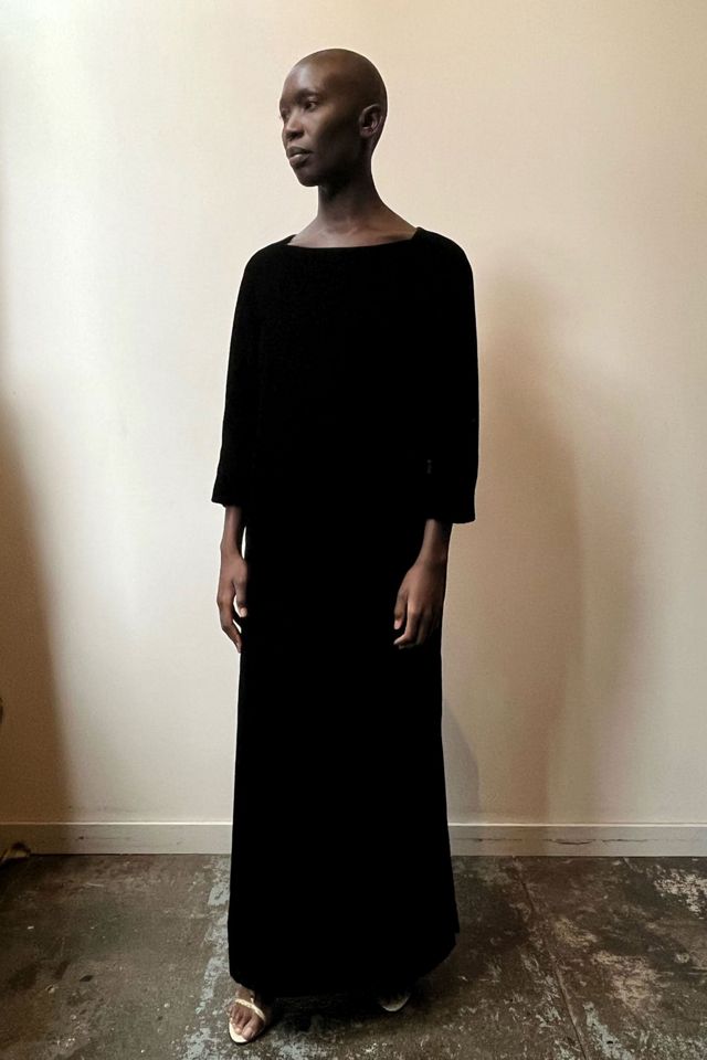 Black Velvet Gown