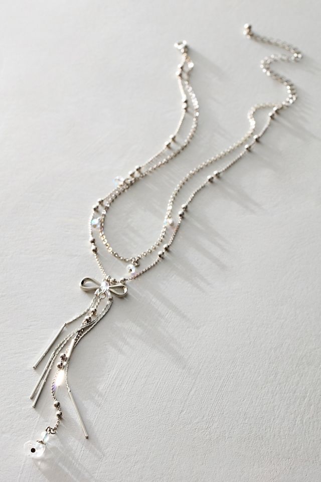 Collier Dearly Beloved motif nœud papillon #1