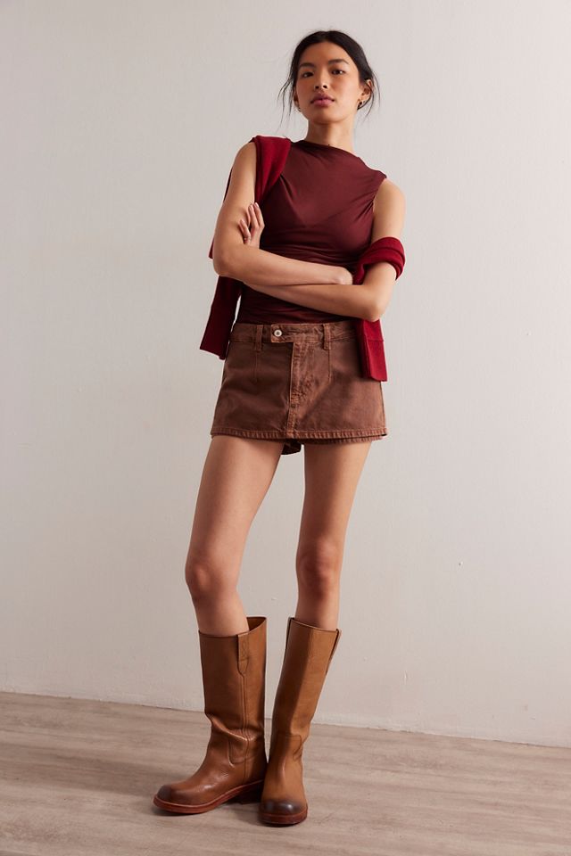 We The Free Gallivanting Peekaboo Skort Free People